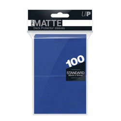 Blue - Standard MATTE 100ct Ultra Pro